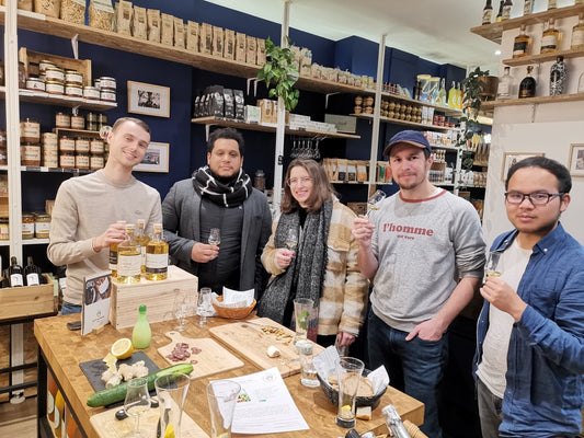 Atelier cocktails avec le cognac Pâte Blanche - Décembre 2022