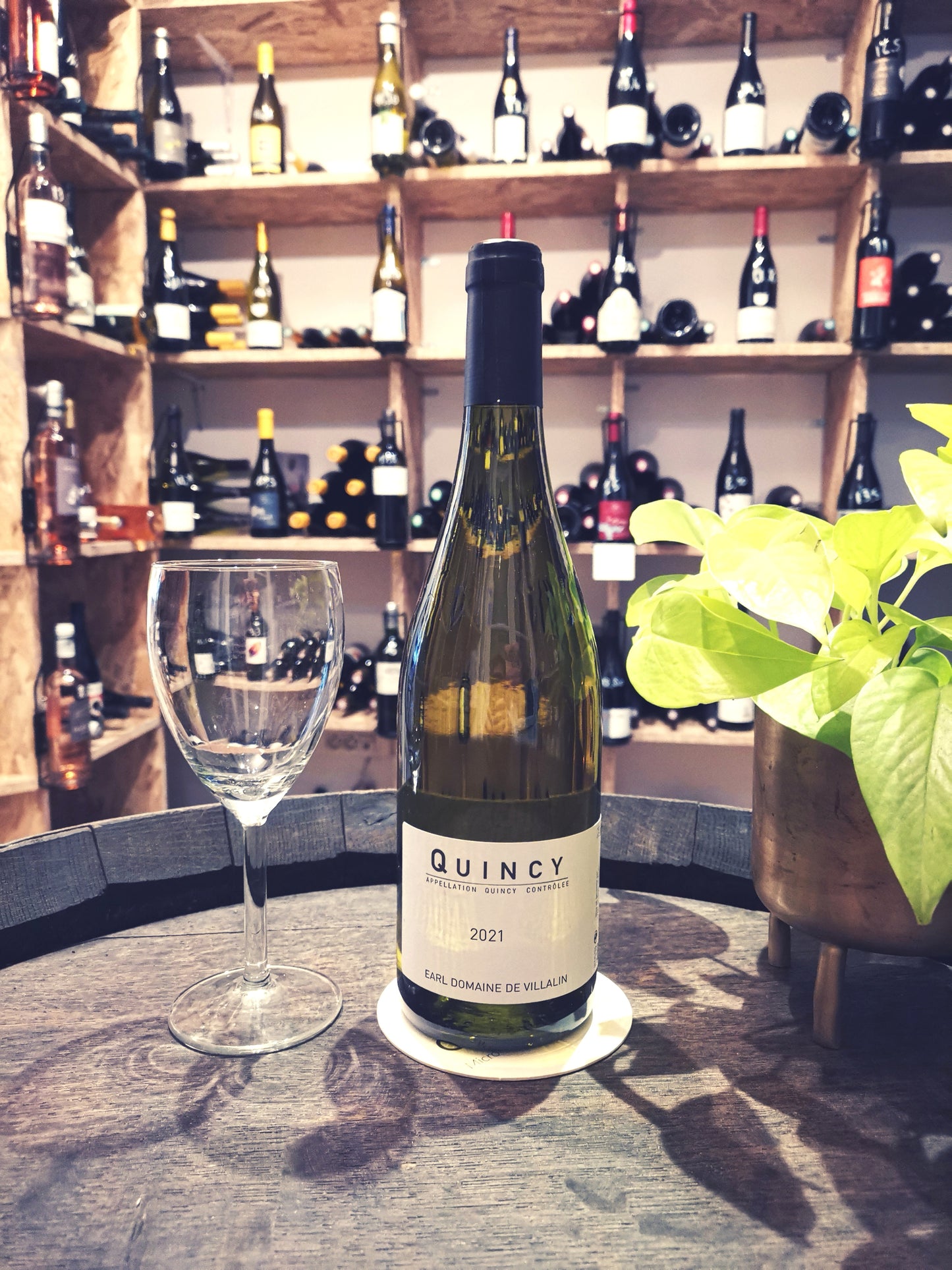 Vin blanc AOC Quincy - Domaine de Villalin